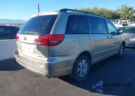 2004 Toyota Sienna Le из США, поврежденный, VIN 5TDZA23C84S023132